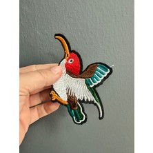 Gönülden Tasarım Nakış Işleme Kuş Arma Dikiş Aplike 13X7 cm