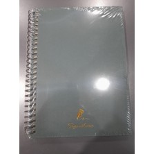 Dilman Spiralli Defter Luxury Düz 120 Yp A5