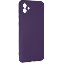 Aesco Mey Ithalat®  Samsung Galaxy A04 Kılıf First Silikon - Mor