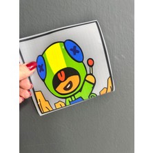 Gönülden Tasarım Ütü Ile Yapışan Çizgi Fil Kahramanı Transfer Baskı Arma 15X15 cm