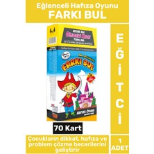 Feyza Design Eğlenceli Çocuk Oyunu Dikkat ve Hafıza Geliştirici Etkinlik