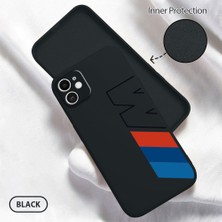 HONTINGA iPhone 11 ile Uyumlu Kılıfı Içi Kadifeli Düşüme Önleyici Basitlik Anti Düşme Kamera Korumali Bmw Desen Telefon Kılıfı Kadın ve Erkek Için Uygundur K6-0182