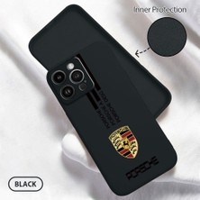 HONTINGA iPhone 14 Pro Max ile Uyumlu Kılıfı Içi Kadifeli Düşüme Önleyici Basitlik Anti Düşme Kamera Korumali Porsche Desen Telefon Kılıfı Kadın ve Erkek Için Uygundur K6-0184