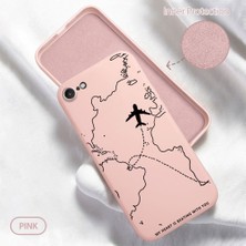 HONTINGA iPhone 7 ile Uyumlu Kılıfı Içi Kadifeli Düşüme Önleyici Basitlik Anti Düşme Kamera Korumali Uçuş Desen Telefon Kılıfı Kadın ve Erkek Için Uygundur K6-0200