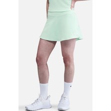 Nike One Dri Fit Hight Rise Skirt Cpsl Spd Short Kadın Yüksek Bel Koşu Antrenman Şortu Yeşil