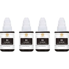 Drl 490 Uyumlu 4 Adet Siyah Mürekkep Fırsat Paketi G2400 G3400 G3411 G3415 Sıfır Muadil - Kapalı Kutu