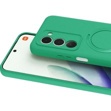 Aesco Mey Ithalat®  Xiaomi Redmi 15 4g Regal Magsafe Standlı Kapak - Yeşil