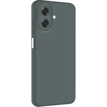 Aesco Mey Ithalat®  Samsung Galaxy A07 4g Nano Içi Kadife Silikon - Gri