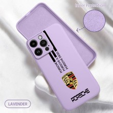 HONTINGA iPhone 14 Pro Max ile Uyumlu Kılıfı Içi Kadifeli Düşüme Önleyici Basitlik Anti Düşme Kamera Korumali Porsche Desen Telefon Kılıfı Kadın ve Erkek Için Uygundur K6-0184