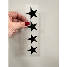 Gönülden Tasarım 4 Adet Ütü Ile Yapışan Tasarım Transfer Baskı Arma 4x4 cm