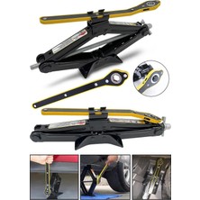 Moonshop Pro Çelik Malzeme Araba Oto Krikosu 1,8 Tona Kadar Kaldırma Makas Cırcır Otomatik Kriko.