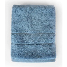 Alesta Home Pamuklu El Yüz Havlusu 50x90 cm HVL042 - Mavi