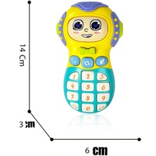 Feyza Design Işıklı ve Müzikli Bebek Cep Telefonu - Aktivite Oyuncağı