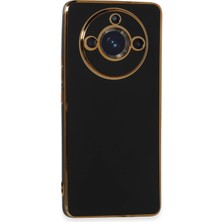 Aesco Mey Ithalat®  Realme 11 Pro Kılıf Volet Silikon - Siyah