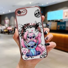 Ucuc iPhone 7/8/se 2020 2022 Uyumlu Şeffaf Arka Yüzeyli Manyetik Darbeye Dayanıklı Silikon Kılıf