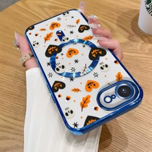 Ucuc iPhone 16E Uyumlu Şeffaf Arka Yüzeyli Manyetik Darbeye Dayanıklı Silikon Kılıf