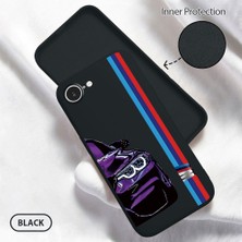 HONTINGA iPhone 16E ile Uyumlu Kılıfı Içi Kadifeli Düşüme Önleyici Basitlik Anti Düşme Kamera Korumali Bmw Desen Telefon Kılıfı Kadın ve Erkek Için Uygundur K6-0180