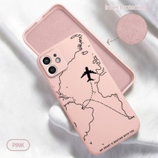 HONTINGA iPhone 12 ile Uyumlu Kılıfı Içi Kadifeli Düşüme Önleyici Basitlik Anti Düşme Kamera Korumali Uçuş Desen Telefon Kılıfı Kadın ve Erkek Için Uygundur K6-0200