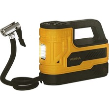 Auhma A7788 Dijital Ekranlı Taşınabilir Çakmaklık Girişli Araç Lastik Hava Kompresörü - 150 Psı - 12V