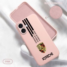 HONTINGA iPhone 16 ile Uyumlu Kılıfı Içi Kadifeli Düşüme Önleyici Basitlik Anti Düşme Kamera Korumali Porsche Desen Telefon Kılıfı Kadın ve Erkek Için Uygundur K6-0184