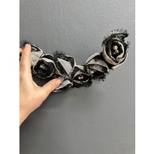 Gönülden Tasarım 24X10 cm Inci Boncuklu Yaka Dikiş Aksesuarı