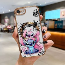 Ucuc iPhone 7/8/se 2020 2022 Uyumlu Şeffaf Arka Yüzeyli Manyetik Darbeye Dayanıklı Silikon Kılıf