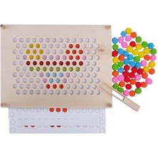 Feyza Design Montessori Keçelerle Beceri ve Renk Eşleştirme Oyunu