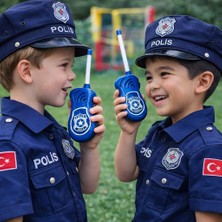 Nunu Çocuk Telsiz Seti Polis & Itfaiye Temalı 2’li  Oyuncak | Bas-Konuş Eğitici Oyuncak 3+ Yaş