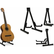 Katlanabilir Gitar Sehpası – Elektro & Akustik Gitar Standı