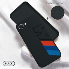 HONTINGA iPhone 16E ile Uyumlu Kılıfı Içi Kadifeli Düşüme Önleyici Basitlik Anti Düşme Kamera Korumali Bmw Desen Telefon Kılıfı Kadın ve Erkek Için Uygundur K6-0182