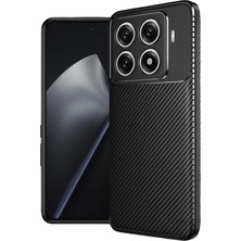 Aesco Mey Ithalat®  Xiaomi Mi 15T Pro Auto Focus Karbon Kapak - Siyah