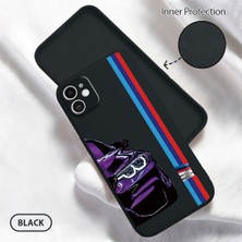 HONTINGA iPhone 11 ile Uyumlu Kılıfı Içi Kadifeli Düşüme Önleyici Basitlik Anti Düşme Kamera Korumali Bmw Desen Telefon Kılıfı Kadın ve Erkek Için Uygundur K6-0180