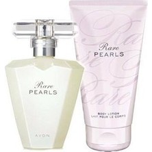 Avon Rare Pearls EDP 50 Ml Kadın Parfüm ve Vücut Losyonu Odunsu Çiçeksi Koku