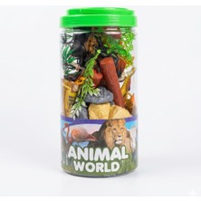 Animal World Böcek ve Hayvan Figürleri Seti - 18 Parça Çiftlik Hayvanları
