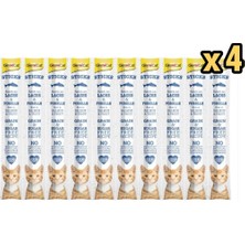 Gimcat Sticks Somon & Alabalıklı Lezzetli Ödül Çubukları 50 gr 10'lu x 4 Adet Yüksek Protein