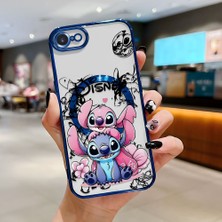 Ucuc iPhone 7/8/se 2020 2022 Uyumlu Şeffaf Arka Yüzeyli Manyetik Darbeye Dayanıklı Silikon Kılıf