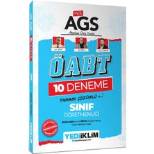 Yediiklim Yayınları Meb Ags Öabt Sınıf Öğretmenliği Tamamı Çözümlü 10 Deneme Sınavı