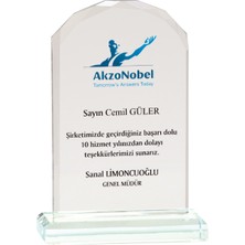 Odak Kupa - Cam Plaketler - CK-001 C - 12X18 cm