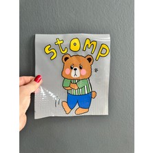 Gönülden Tasarım Ütü ile Yapışan Çizgi Film Kahramanı Transfer Baskı Arma 19X10 cm