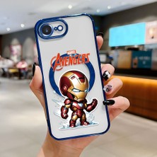 Ucuc iPhone 16E Uyumlu Şeffaf Arka Yüzeyli Manyetik Darbeye Dayanıklı Silikon Kılıf