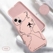 HONTINGA iPhone 15 Plus ile Uyumlu Kılıfı Içi Kadifeli Düşüme Önleyici Basitlik Anti Düşme Kamera Korumali Uçuş Desen Telefon Kılıfı Kadın ve Erkek Için Uygundur K6-0200