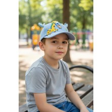 Aware Time Kitti 5-8 Yaş Unisex Bebek & Çocuk Aksesuarlı Yazlık Şapka