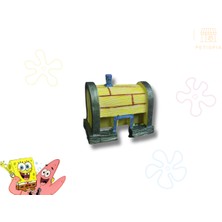 Altan Süngerbob Akvaryum Dekoru 1 Adet Sarı