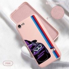 HONTINGA iPhone Se 2020 ile Uyumlu Kılıfı Içi Kadifeli Düşüme Önleyici Basitlik Anti Düşme Kamera Korumali Bmw Desen Telefon Kılıfı Kadın ve Erkek Için Uygundur K6-0180