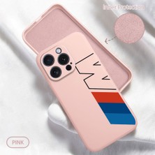 HONTINGA iPhone 15 Pro ile Uyumlu Kılıfı Içi Kadifeli Düşüme Önleyici Basitlik Anti Düşme Kamera Korumali Bmw Desen Telefon Kılıfı Kadın ve Erkek Için Uygundur K6-0182