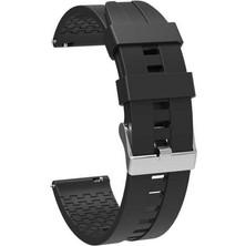 Gpack Mi Redmi Watch 5 Lite Kordon Kayış Kross Trend Silikon 22/krs Siyah
