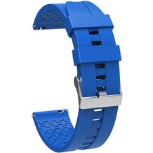 Gpack Mi Redmi Watch 5 Lite Kordon Kayış Kross Trend Silikon 22/krs Mavi