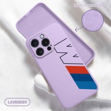 HONTINGA iPhone 15 Pro ile Uyumlu Kılıfı Içi Kadifeli Düşüme Önleyici Basitlik Anti Düşme Kamera Korumali Bmw Desen Telefon Kılıfı Kadın ve Erkek Için Uygundur K6-0182