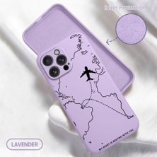 HONTINGA iPhone 16 Pro Max ile Uyumlu Kılıfı Içi Kadifeli Düşüme Önleyici Basitlik Anti Düşme Kamera Korumali Uçuş Desen Telefon Kılıfı Kadın ve Erkek Için Uygundur K6-0200