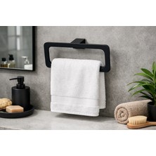 Onno Black Cıty Kare Havluluk Siyah